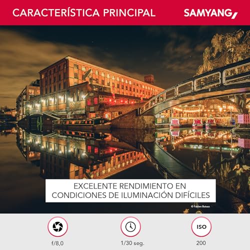 Ficha técnica Samyang CSC Mirrorless Objetivo fotográfico 12 mm F2.0 NCS CS negro - Fernando Cortés Ficha técnica Samyang CSC Mirrorless Objetivo fotográfico 12 mm F2.0 NCS CS negro - Fernando Cortés