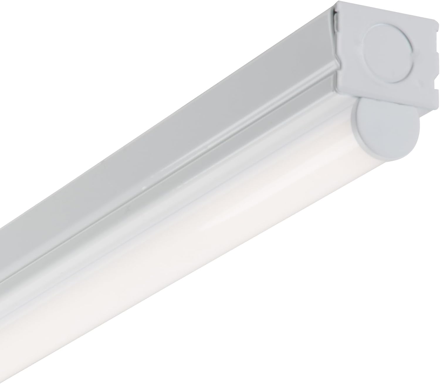 Metalux 4 ft. 1-Light Linear White Integrated LED Ceiling Strip Light with 2100 Lumens, 4000K