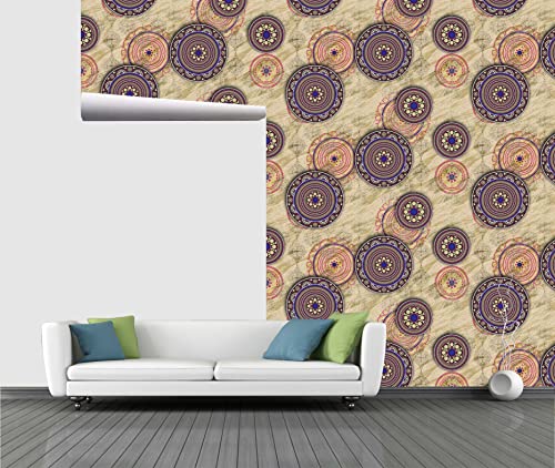 Image of Cabana Homes PVC Self-Adhesive Wallpaper, 45 x 125 cm (6 sq. ft) Made in India
