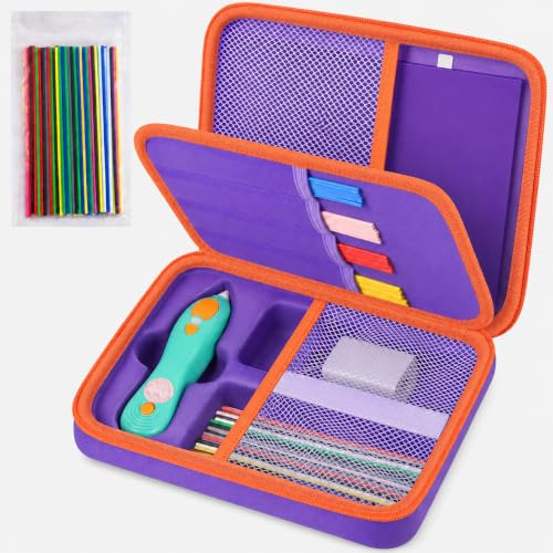 casmilee 3D Pen Case with 72 Refills for 3Doodler Start+ 2023/2024