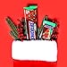 SNICKERS Trees Christmas Chocolate Candy Bars, Christmas Candy Individually Wrapped, 6 Ct