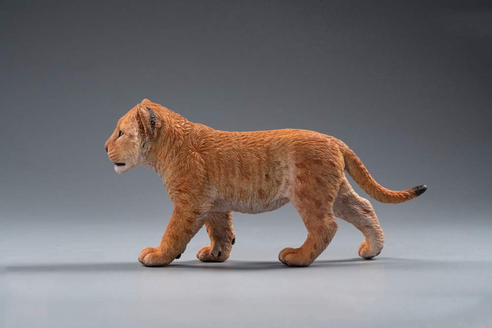 Little Lion Simba Statue Sculpture, Lion King Cartoon Character Model Sculpture Handmade Crafts Making Daily Home Decoration Collection Children's Gifts H9CM