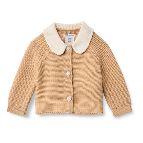 Image of Amazon Essentials x Sofia Grainge Unisex Toddlers and Babies' Peter Pan Collar Sweater Jacket