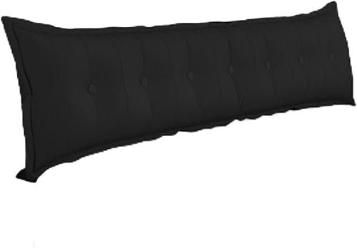 WOWMAX Almohada rectangular para cabecero, almohada individual para cama, almohada para sentarse en la cama, almohada de apoyo de espalda para cama,