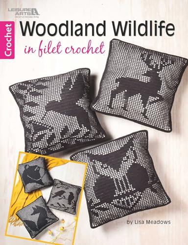 Woodland Wildlife in Filet Crochet