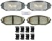 Raybestos ATD793C Advanced Technology Ceramic Disc Brake Pad Set