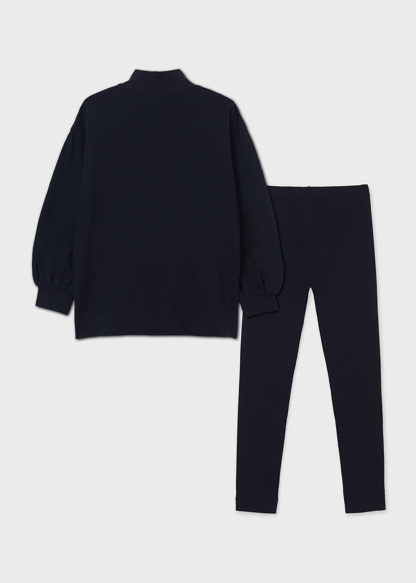 Mayoral Completo Legging Punto per Bambine e Ragazze Marino