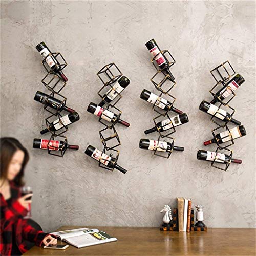 Soporte para vino con 4 filas bajo el mueble miniatura 3