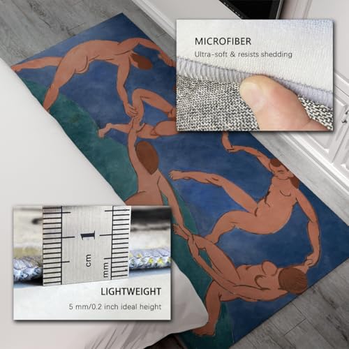 Tapis antidérapant Matisse résistant aux taches grand format 160x230cm - 6