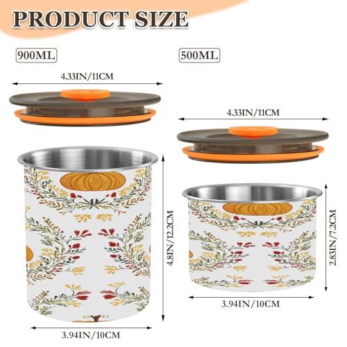 Envase Hermético de Café Acero Inoxidable 30oz miniatura 2
