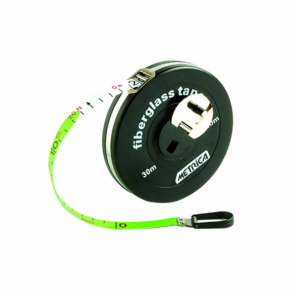 Metrica 40015 - Cinta métrica (fibra de vidrio, 30 m)