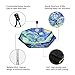 YZGO Van Gogh Umbrella - Starry Night Sun UV Protection Compact Auto Open Close Windproof Travel Umbrella for Business & Personal