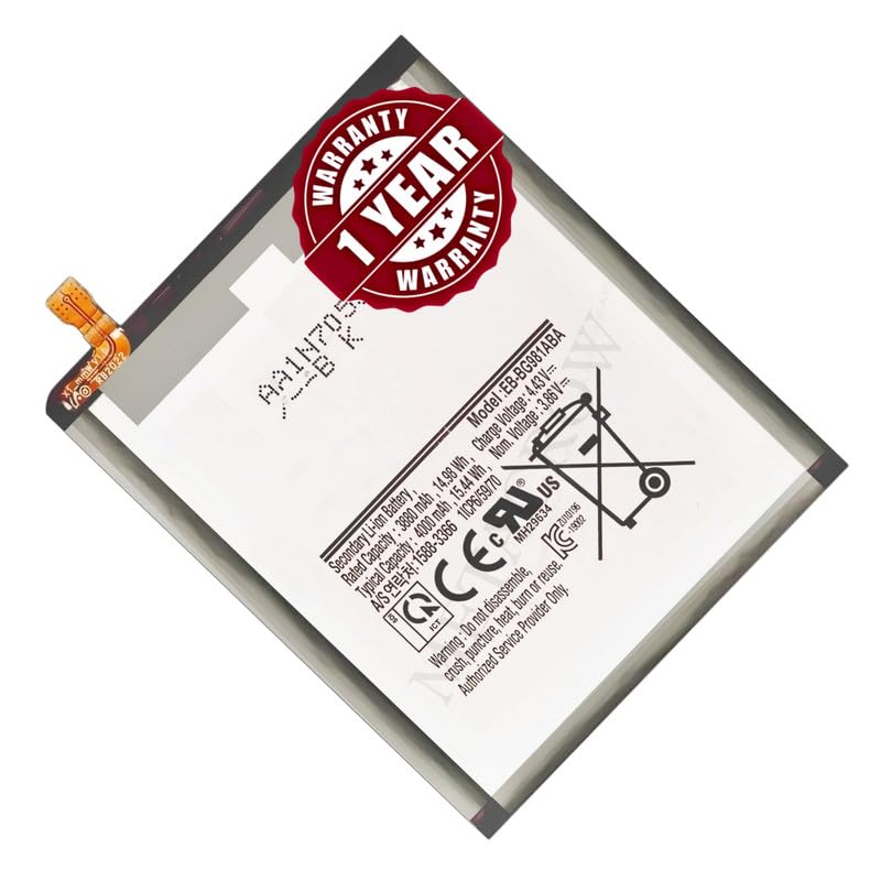 Image of Original EB-BG981ABA Battery Compatible for Samsung Galaxy S20 (5G) - (4000mAh) - 1 Year Warranty JK1
