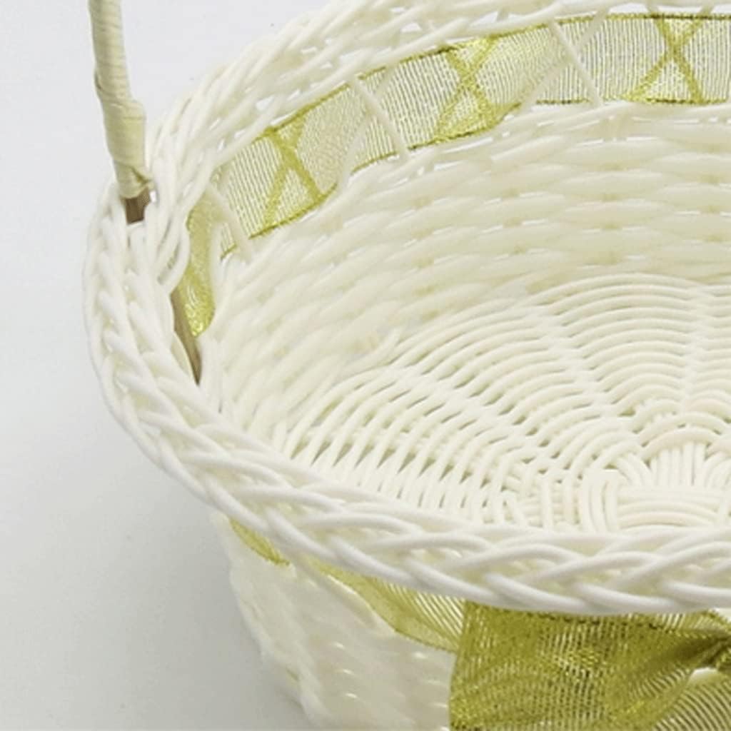 HBJWOV Flower Basket Girl Wedding Floral Scattering Petals Photo Shoot Bridesmaids Handheld Bridesmaid Gift