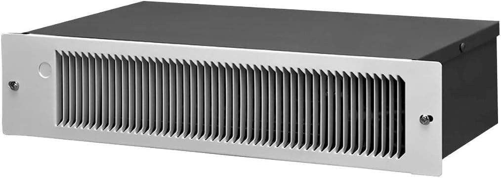 King Electric KT2415-MW-T2-W 1500/1125W 240/208V Multi-Watt Kickspace Heater w/DP Thermostat, White