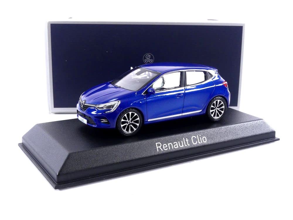 Amazon.co.jp: ノレブ 1/43 ルノー クリオ 2019 アイアンブルー 完成品