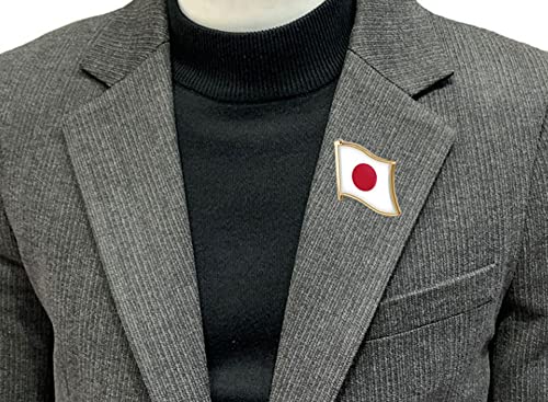Image of vmcoatdu Country Flag Pin Badge International Travel Brooch Metal Alloy Souvenir Pin for Hat Clothes Backpack