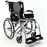 Karman+Healthcare+S-2512Q16SS+Ergo+Flight+16+in.+seat+Ultra+Lightweight+Ergonomic+Wheelchair+with+Quick+Release+Wheels
