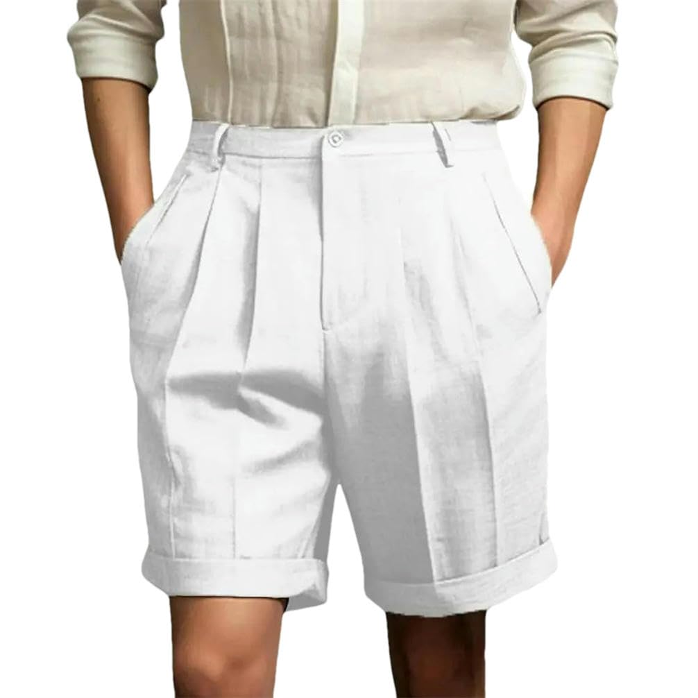 Short décontracté pour homme à jambe large coupe premium pour l'été