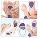 GOOHOCHY 8pcs High Heels Foot Pads Non-Slip Gel Inserts for Women Men Ball of Foot Arch Support Pads