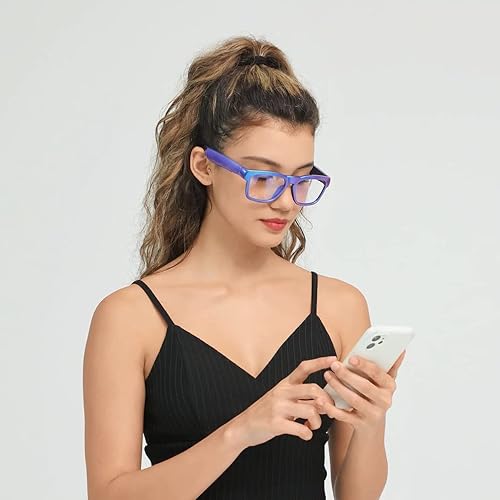 Miniatura 79 de OhO - Lentes inteligentes, lentes de sol polarizados con altavoz Bluetooth, protección UV atlética/exterior y control de voz, unisex (lente gris)