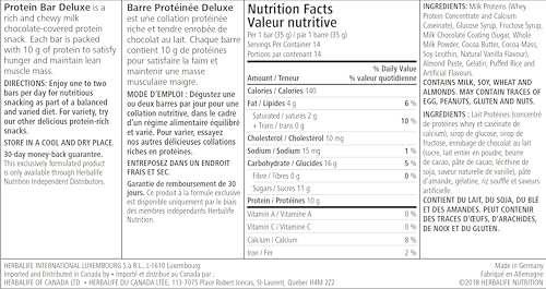 Protein Bar Deluxe: Vanilla Almond image 3