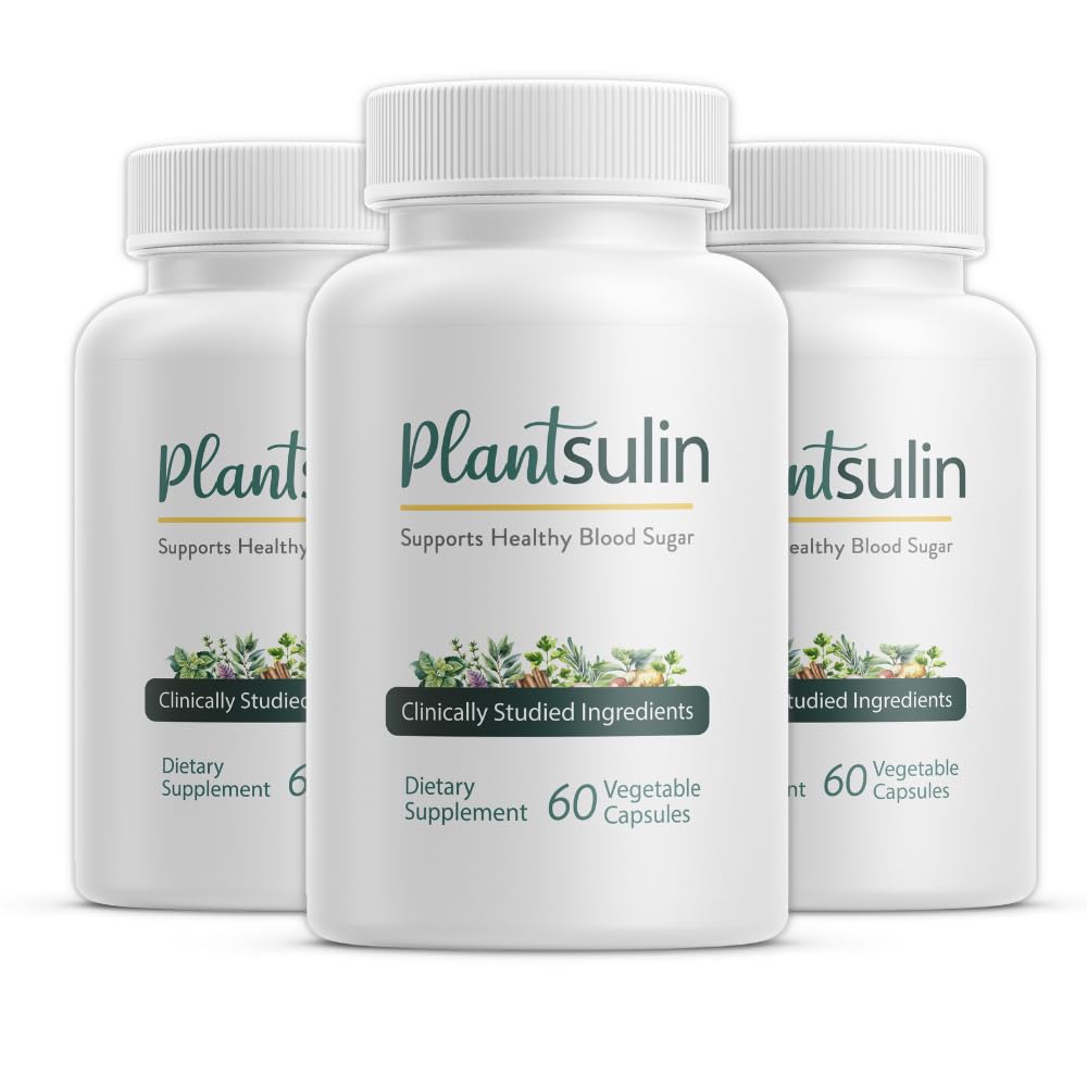 Natural Blood Sugar Support Supplement - Herbal Blend with 11 Plant-Based Extracts - Promotes Metabolic Health Liver Support