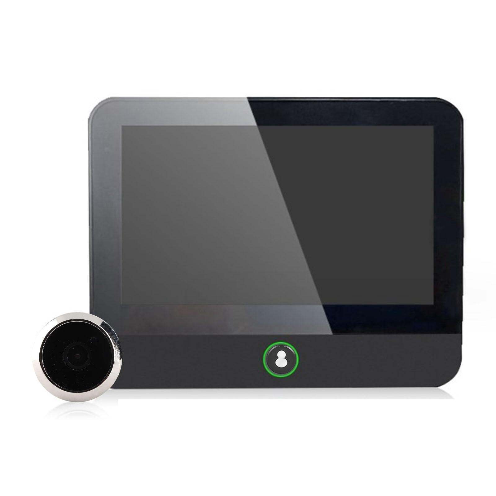 TUYA 1080P - Mirilla digital para puerta (120°, gran angular, imagen automática, oficina en casa)