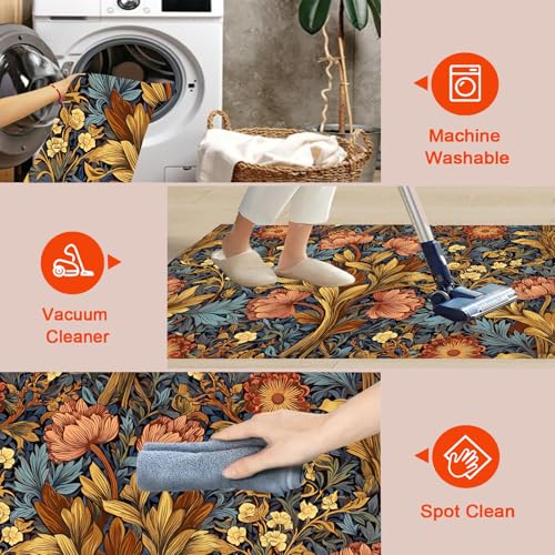 Tapis antidérapant lavable pour sécuriser le salon et simplifier le ménage - 7