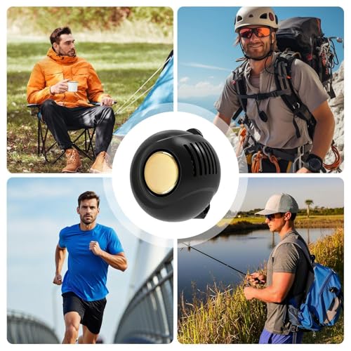 Mini ventilateur personnel avec clip pour le camping et les sorties plage