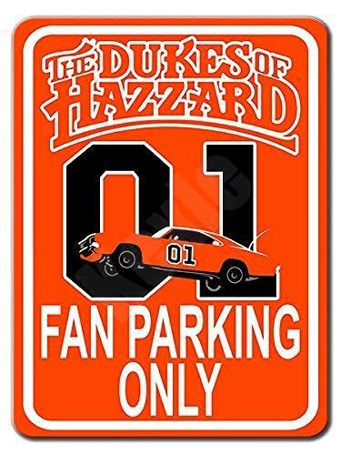 Targa Metallica Colorata 20x20 Cm The Dukes Of Hazzard – Decorazione Da Parete Per Pub, Bar, Camerette