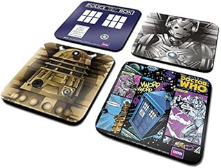 DOCTOR WHO 4 Coaster Set