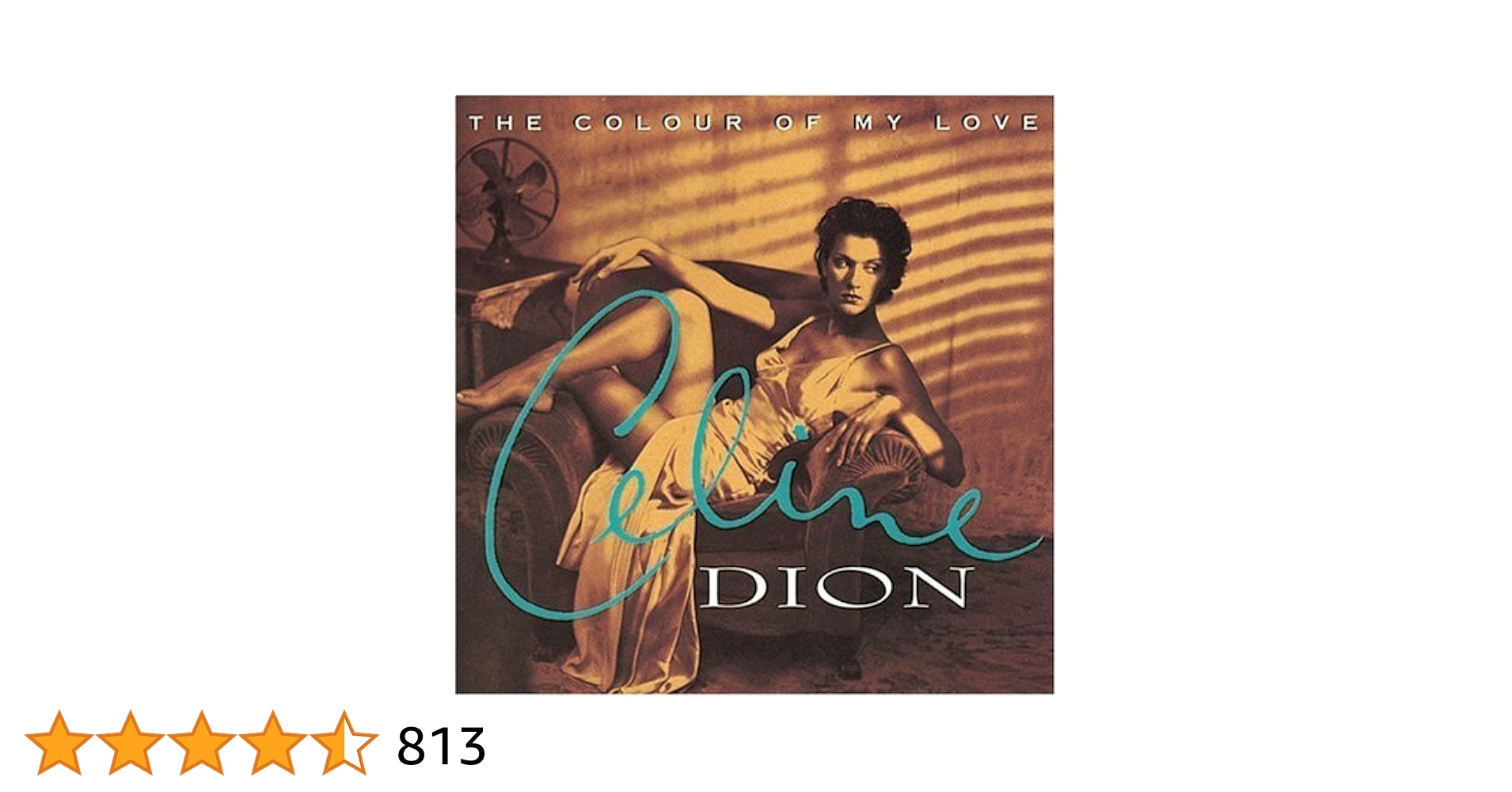 Celine Dion, Celine Dion - The Colour of My Love by Dion