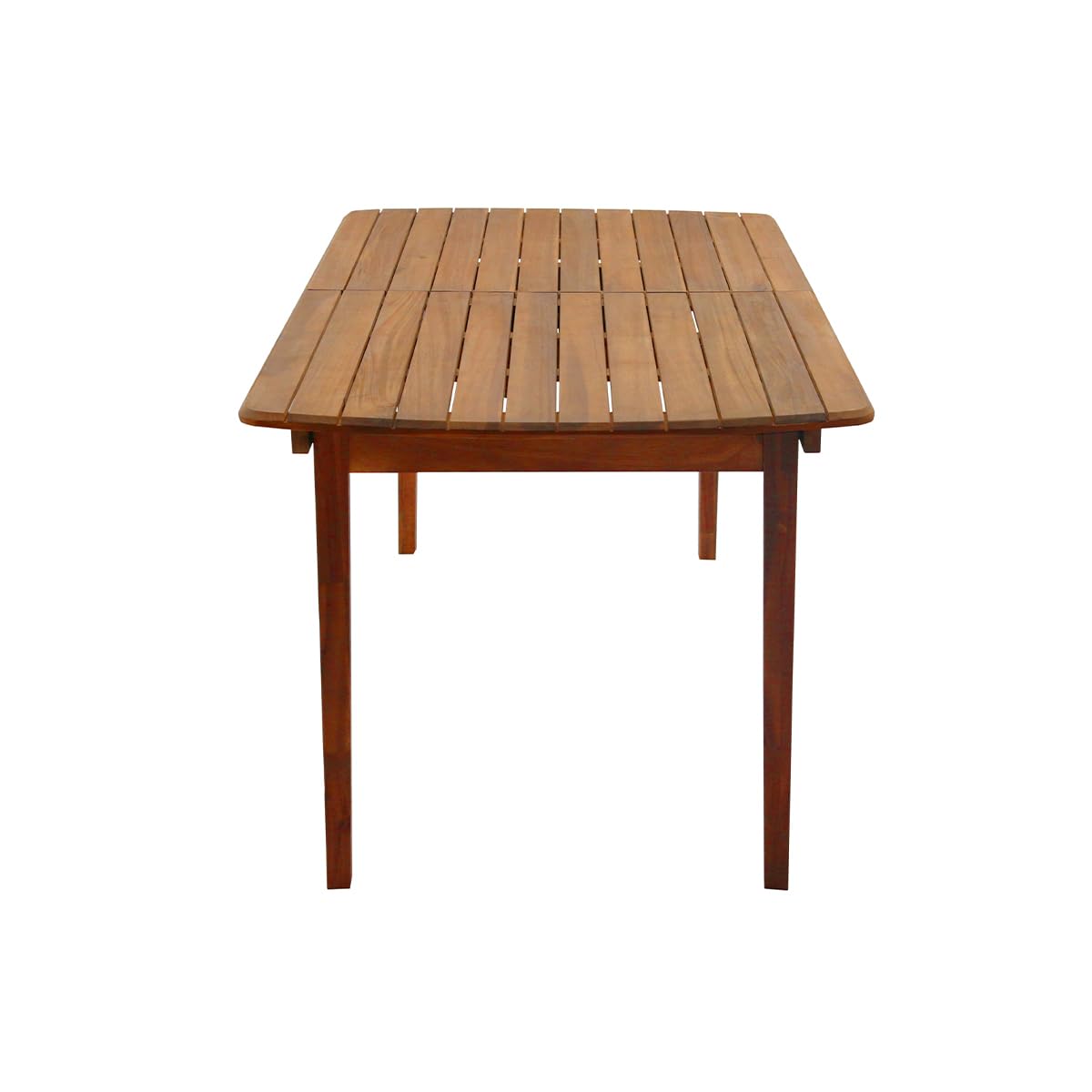 Miliboo Tavolo da giardino allungabile rettangolare in legno massiccio L160-210 cm CANOPEE