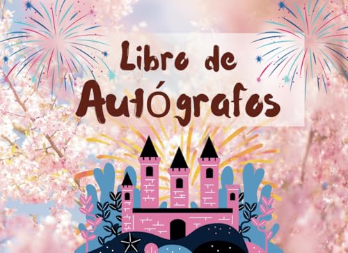 Libro de Autógrafos: Un álbum para que los niños recoger firmas de personajes en aventuras con amigos y familiares en parques temáticos