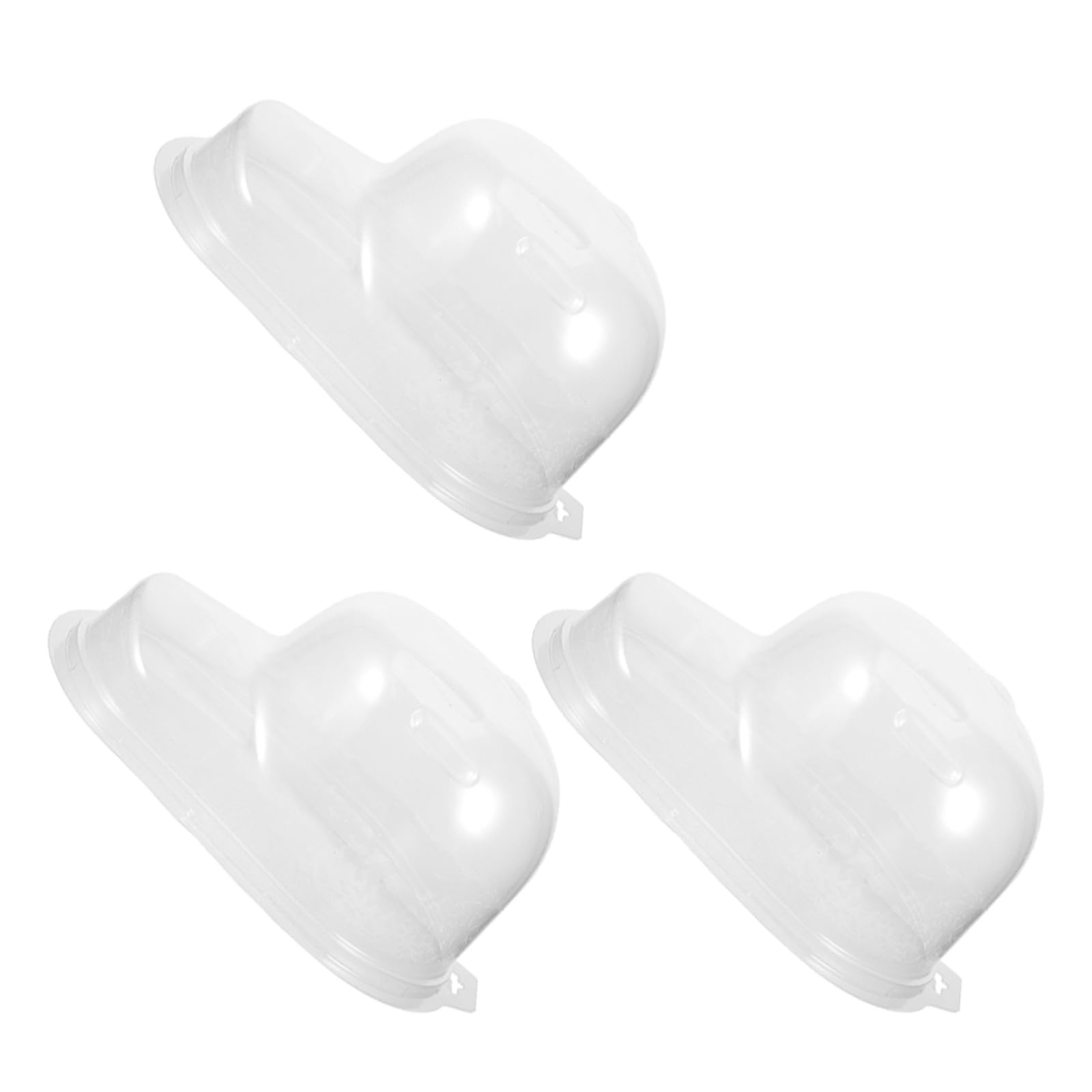 Vaguelly 3piezas Soporte Para Gorras De Béisbol Expositor De Gorras Estuche De Viaje Cajas Para