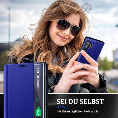 Coque Samsung A54 Antichoc avec Support Béquille et Rabat Anti-Rayure - 6