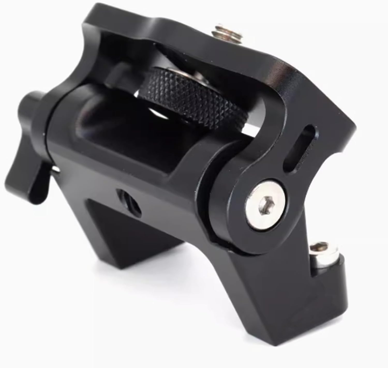 Eonvic Monitor Bracket Mount for ARRI WCU-4 with 1/4-20 Screw, 180 Degree Adjustable Viewing Angles,Durable & Lightweight (Black)