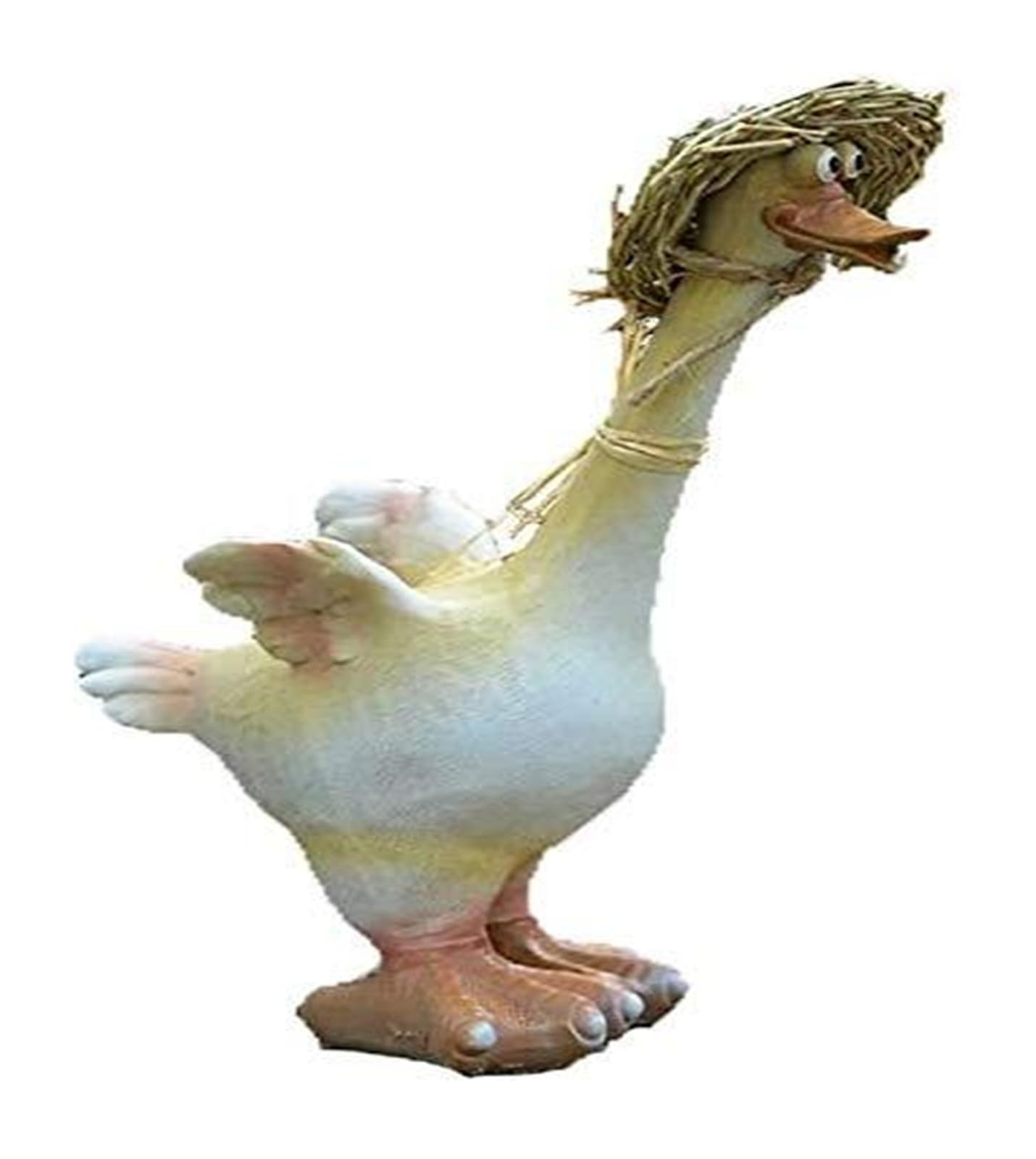 Arredo da giardino Statua da esterno Scultura giardino Anatra Animali personalizzati Artigianato Decorazione Ornamenti da esterno