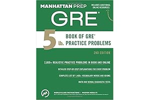 Manhattan Prep 5 lb. Book of GRE Practice Problems 2nd Edition