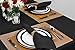 DII 100% Spun Polyester Table Top Collection, 60x84, Black, 1 Piece