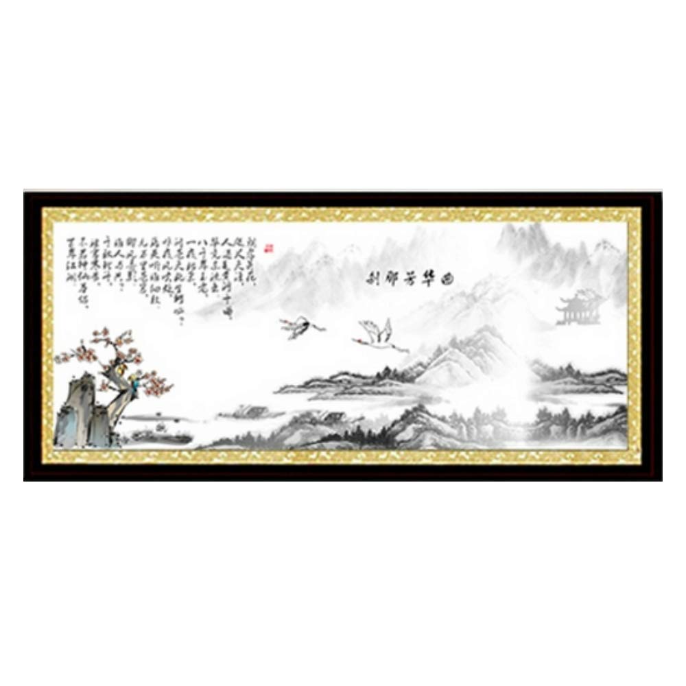 Broderie point de croix style chinois C0091 contre le stress quotidien