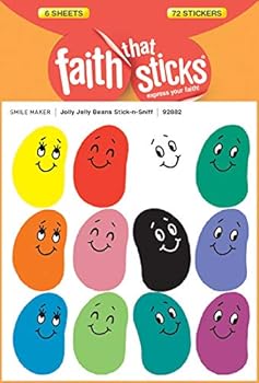 Paperback Jolly Jelly Beans Stick-N-Sniff Book