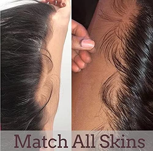 Highlight Wig Blonde Colored Human Hair Wigs For Women Ombre Body Wave Lace Front Wig 13x6 Lace Front Human Hair Wigs 1BT27 Color HD Lace Glueless Remy Wavy Virgin Hair Wigs Deep Part 14