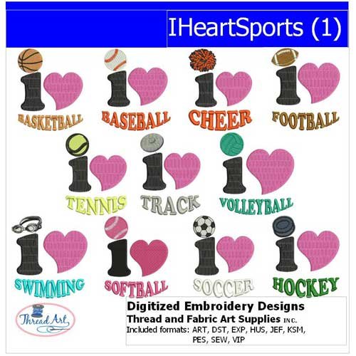 Sports Machine Embroidery Designs EMBROIDERY & ORIGAMI