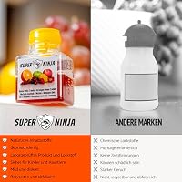 Super Ninja Fruchtfliegenfalle für Innenbereich, Obstfliegenfalle 6er-Pack – Ansicht 8
