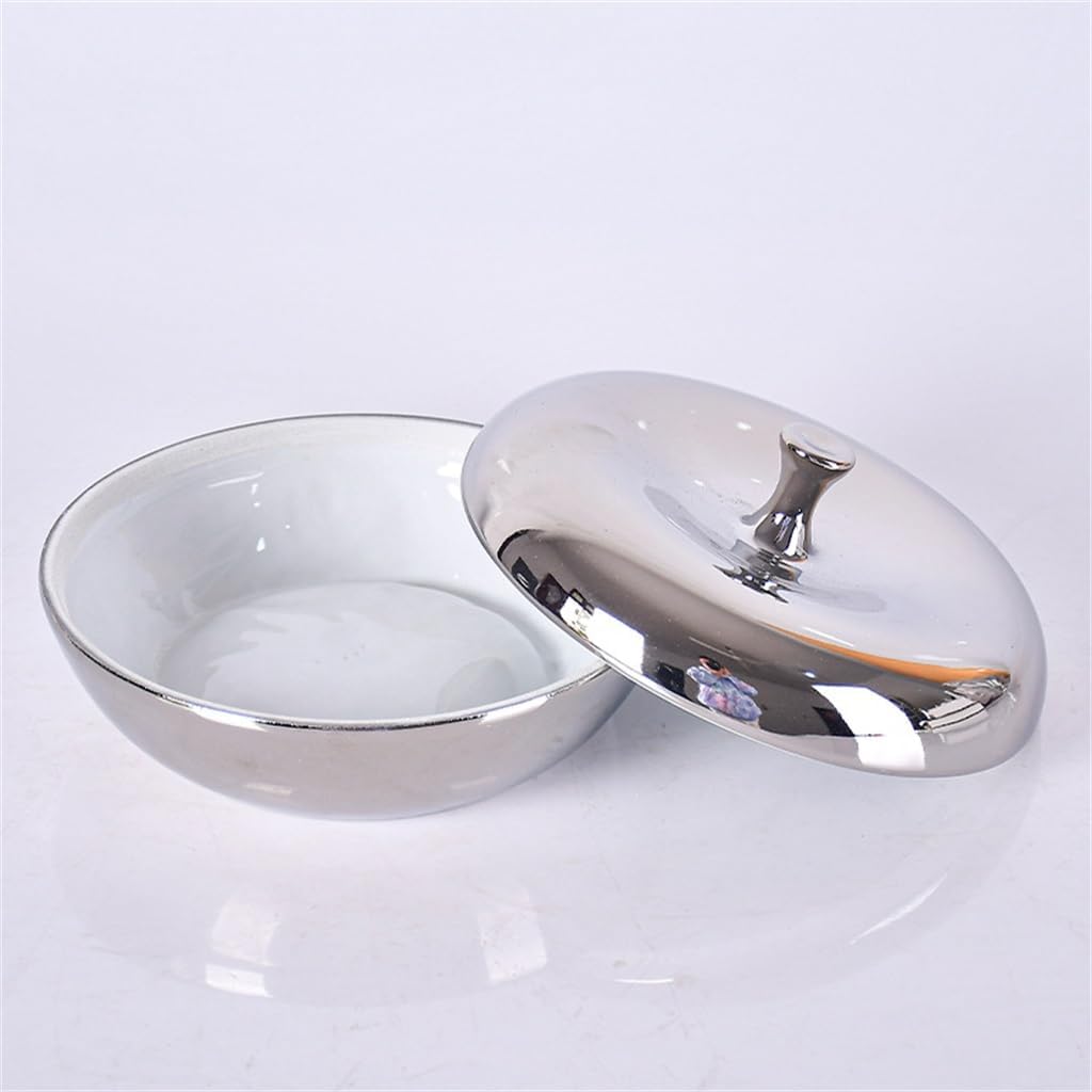 Silver-Plated Ceramic Living Room TV Cabinet Dining Table Decorations