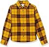 Camisa de franela de manga larga con botones para niños y bebés de Amazon Essentials 7