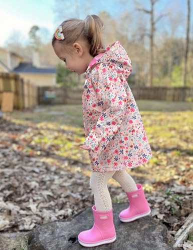 Arshiner Girl Baby Kid Waterproof Hooded Coat Jacket Outwear Raincoat Hoodies4