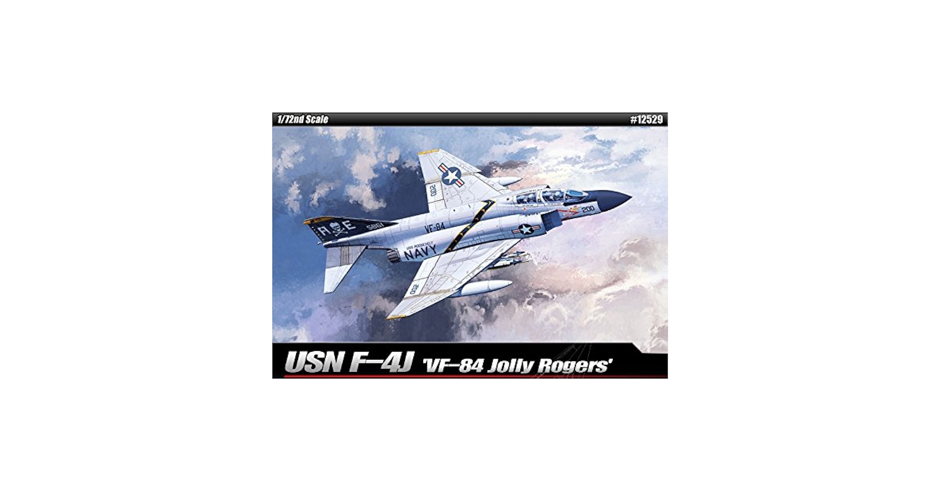 その他 1/72 USN F-4J VF-84 Jolly Rogers #12529 Academy ggw725x Amazon.com: ACADEMY Hobby Kits 1/72 USN F-4J VF-84 Jolly